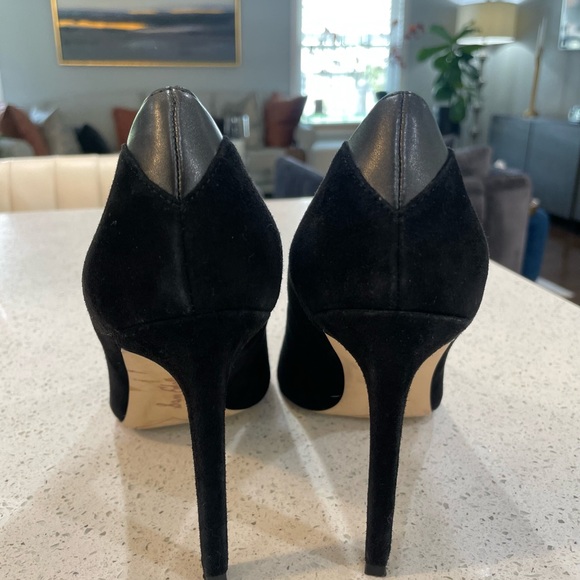 Sam Edelman black suede pump - Picture 4 of 8